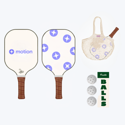 Branded On Holiday Pickleball Single Paddle Kit