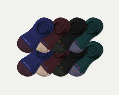 Men's Cushioned No Show Sock 8-Pack