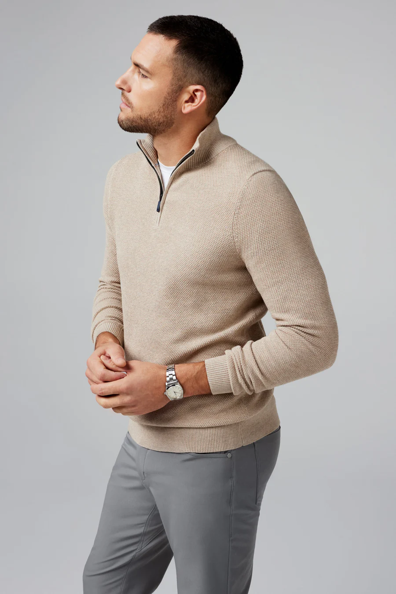 Tech Linen Half-Zip