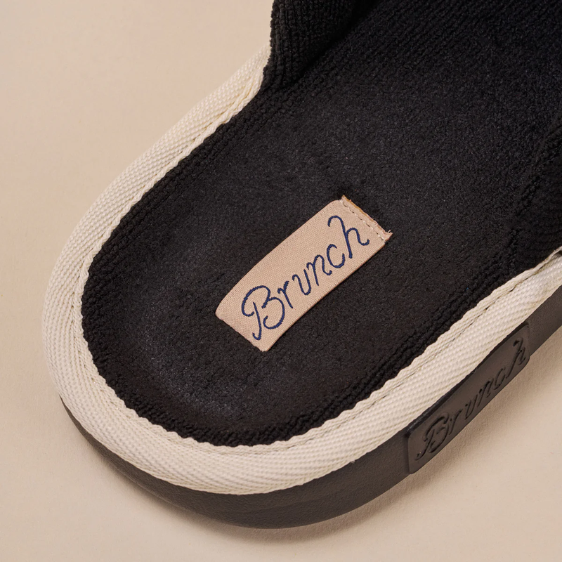 Essential Corduroy Slipper, Black