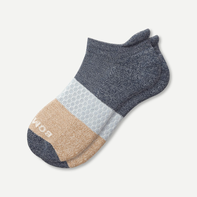Men's Tri-Block Ankle Socks