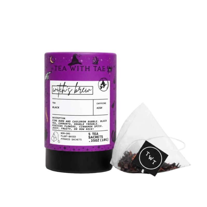 Halloween Mini Tea Tube, 4-Pack