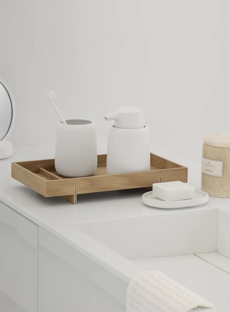 ABENTO Wood Tray, Large