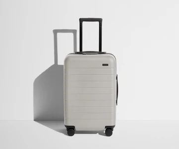 Branded Hard Shell Carry-On Suitcase