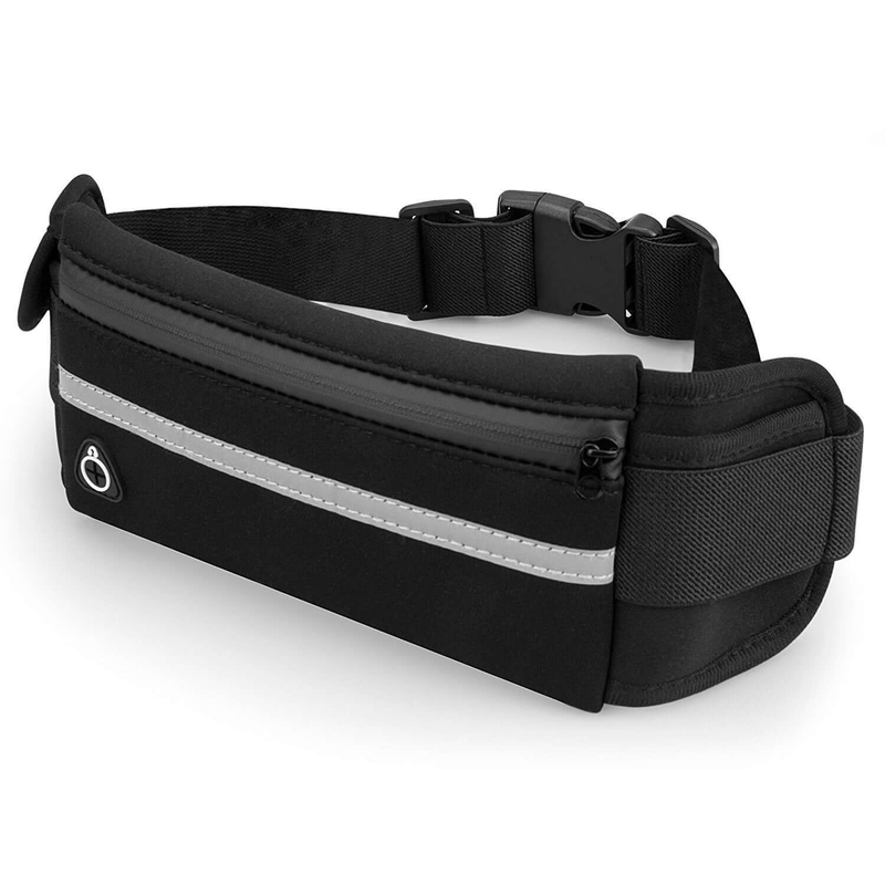 Velocity Water-Resistant Sport Running Belt & Fanny Pack