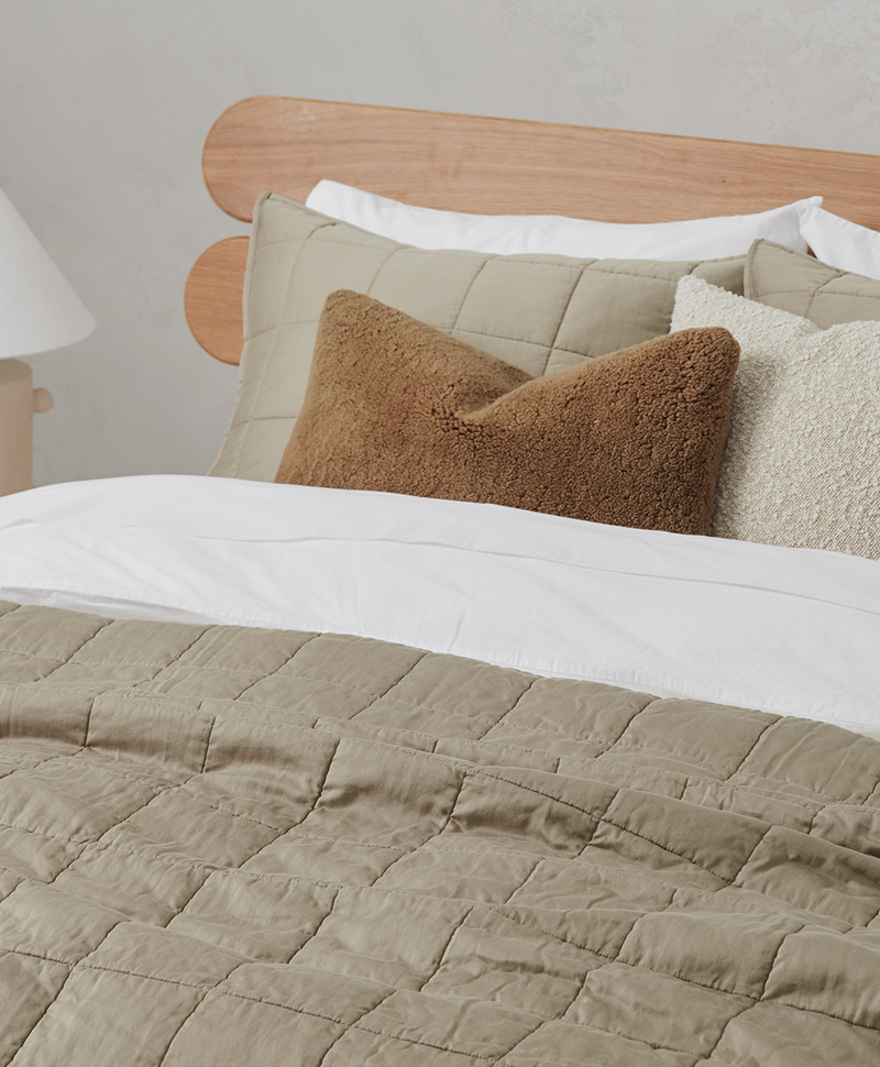 Organic Quilted Sham 2-Pack, Standard
