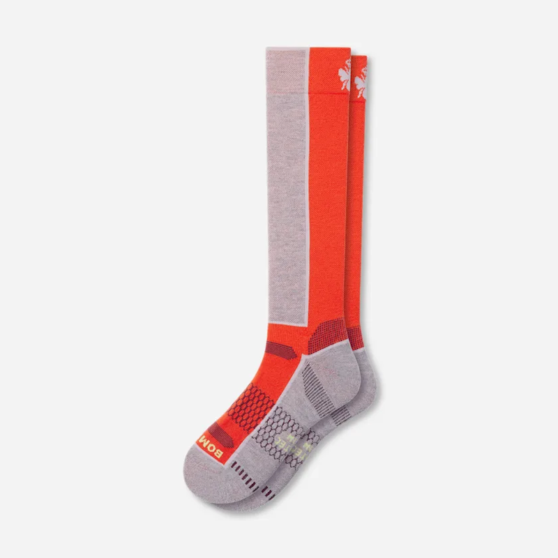 Women's Mid-Cushion Merino Wool Blend Ski & Snowboard Socks