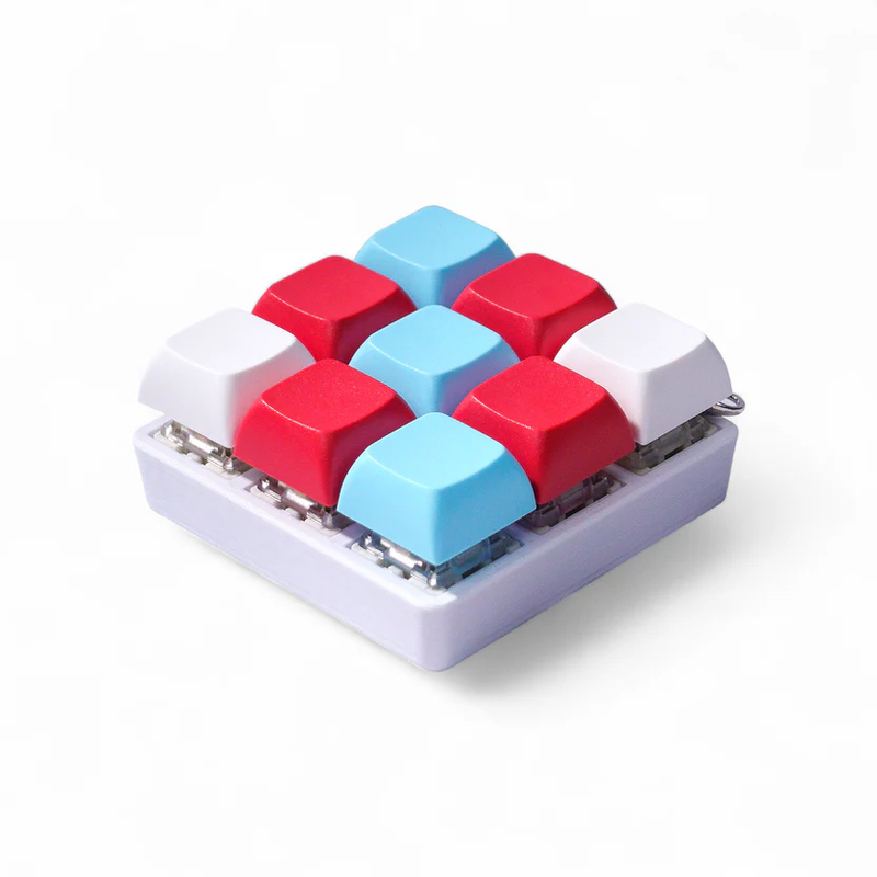 3x3 Key Fidget Square