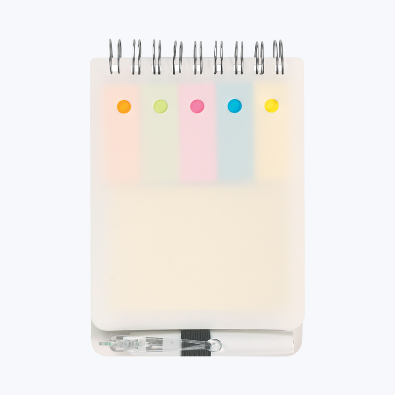 Branded Spiral Jotter With Sticky Notes