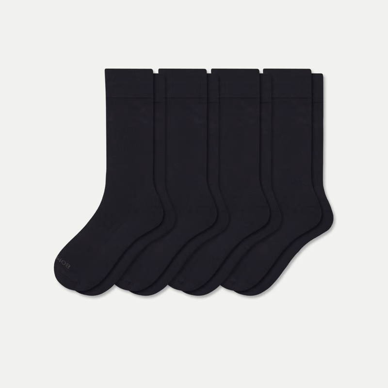 Men's Dress Calf Sock 4-Pack