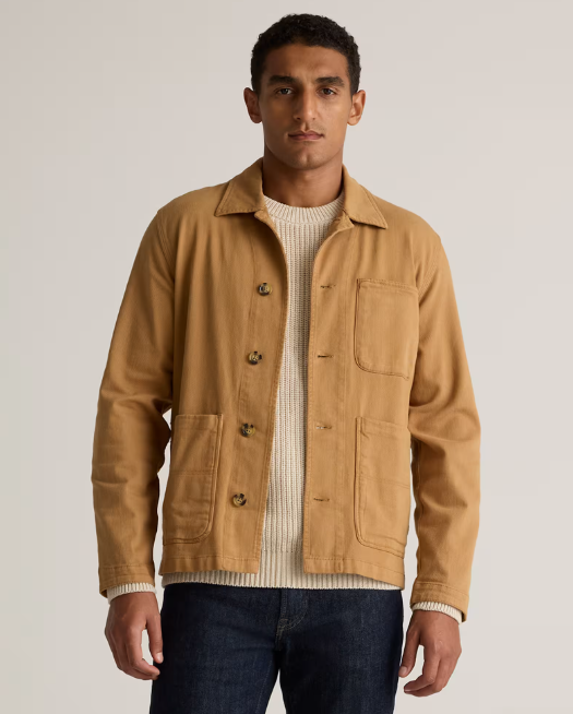 Organic Comfort Stretch Chore Jacket