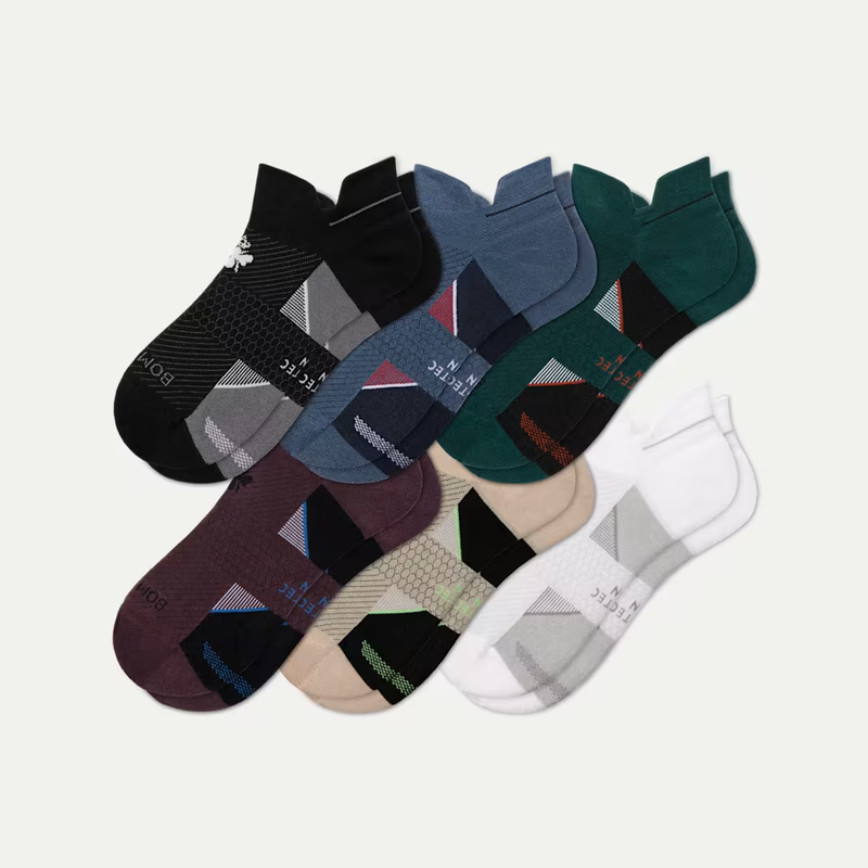 Men's Running Ankle Sock 6-Pack
