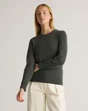 Mongolian Cashmere Crewneck Sweater