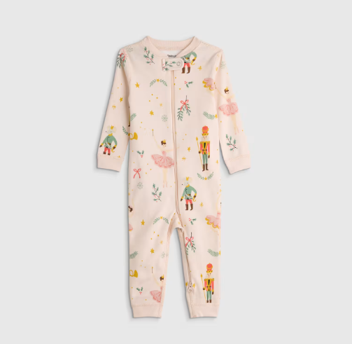 100% Organic Cotton One Piece Baby Pajama