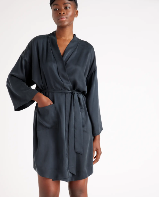 100% Washable Silk Robe