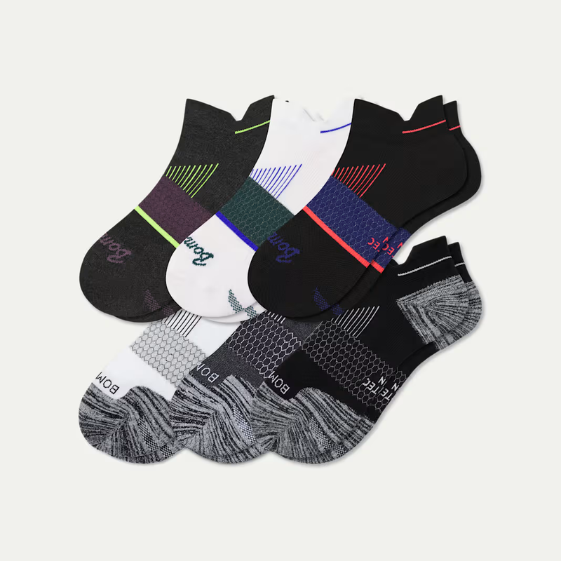Men's Running Ankle Sock 6-Pack