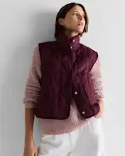 Featherless Quilted Puffer Vest