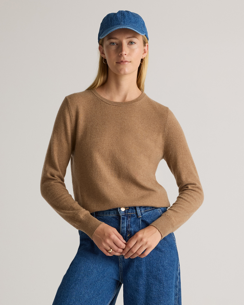 Mongolian Cashmere Crewneck Sweater