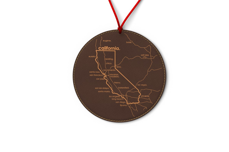 State Map Ornament