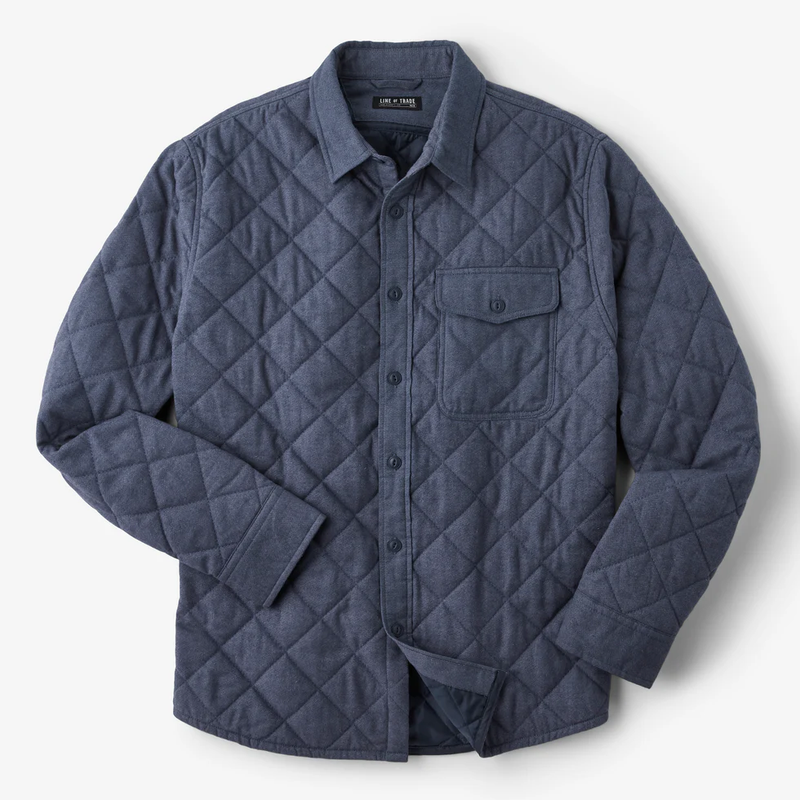 Ridge Quilted Flannel Shirt
