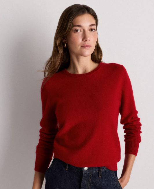Mongolian Cashmere Crewneck Sweater