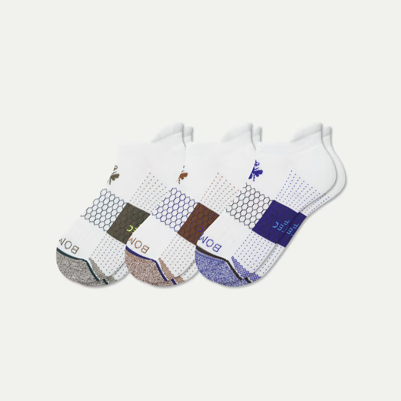 Men's Golf Ankle Sock 3-Pack