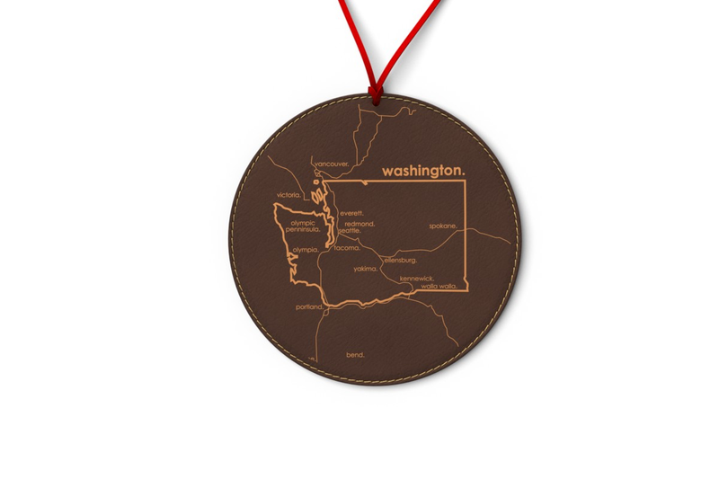 State Map Ornament