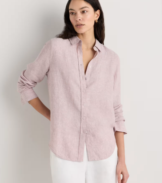 Vintage Pink Chambray