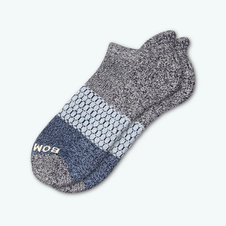 Marled Midnight + Soft Blue