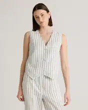 Oatmeal Black Stripe