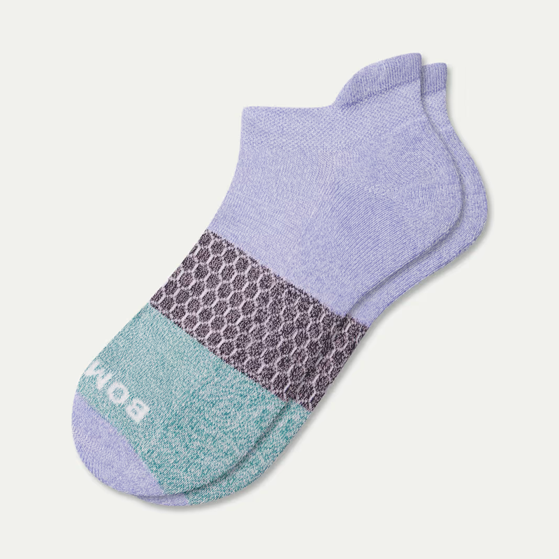 Women's Tri-Block Ankle Socks