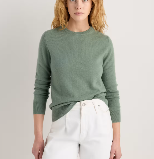 Mongolian Cashmere Crewneck Sweater