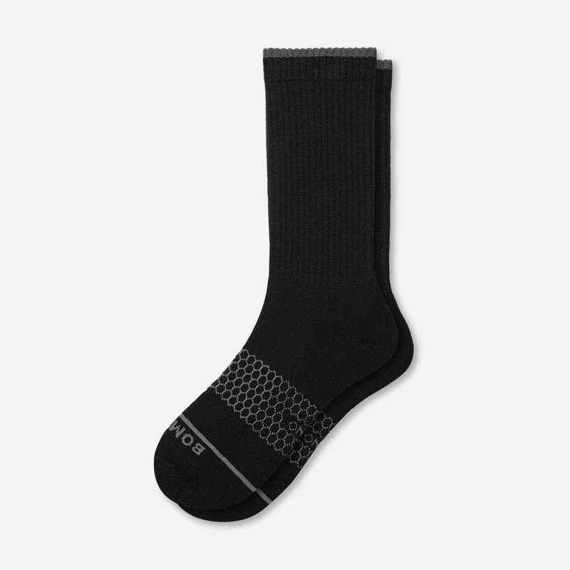 Men's Merino Wool Blend Calf Socks