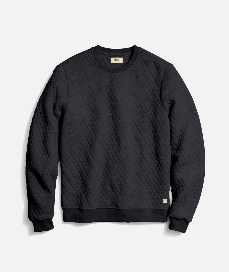 Men's Corbet Quilted Crewneck