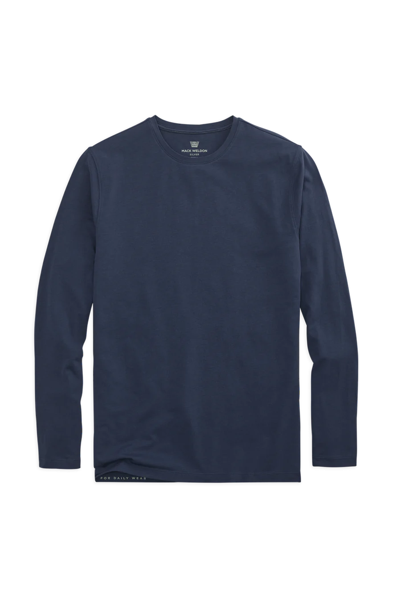 Silver Long Sleeve T-Shirt