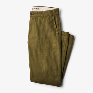 Surplus Olive Herringbone