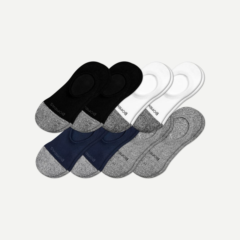 Men's Cushioned No Show Sock 8-Pack