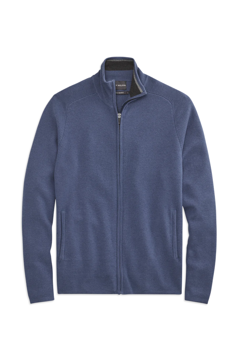 Tech Merino Full-Zip Sweater