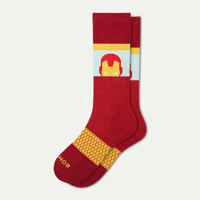 Marvel x Bombas Adult Calf Socks