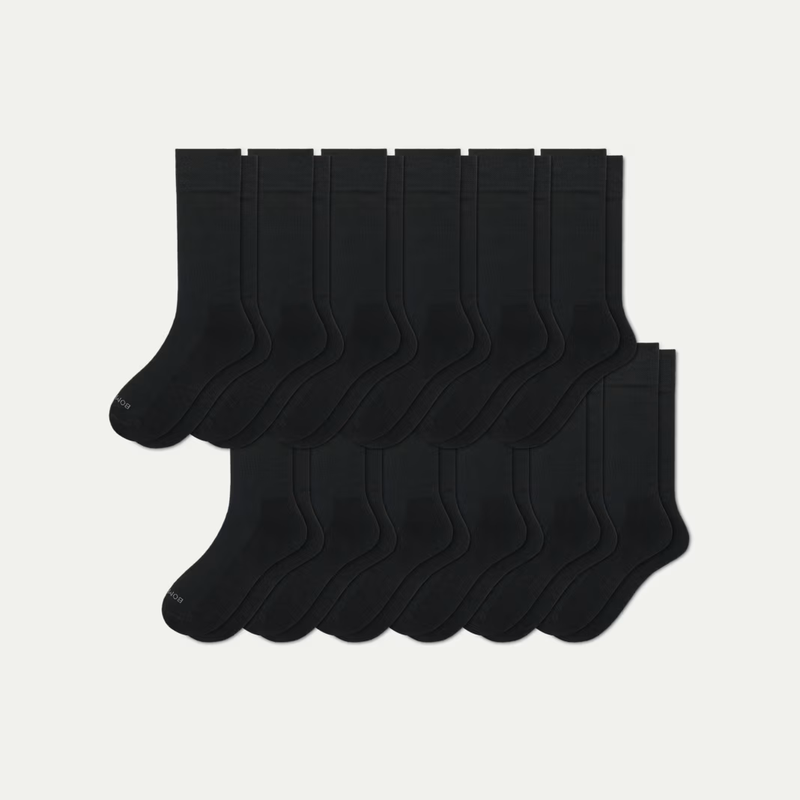 Men's Dress Calf Sock 12-Pack