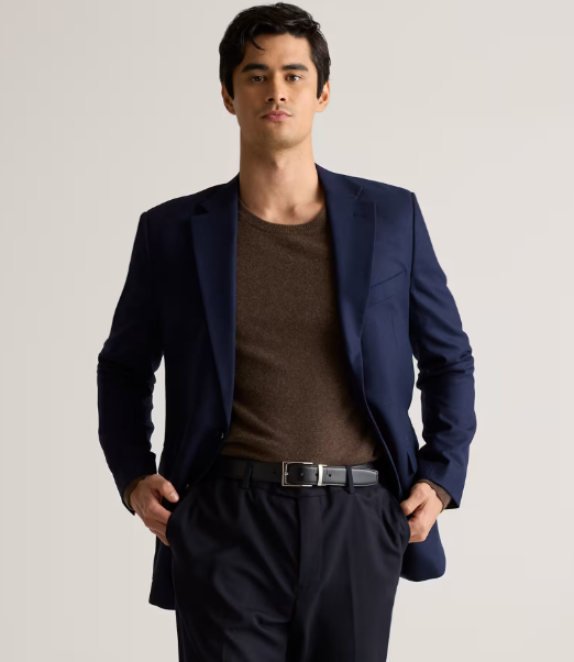 Stretch Wool Blazer