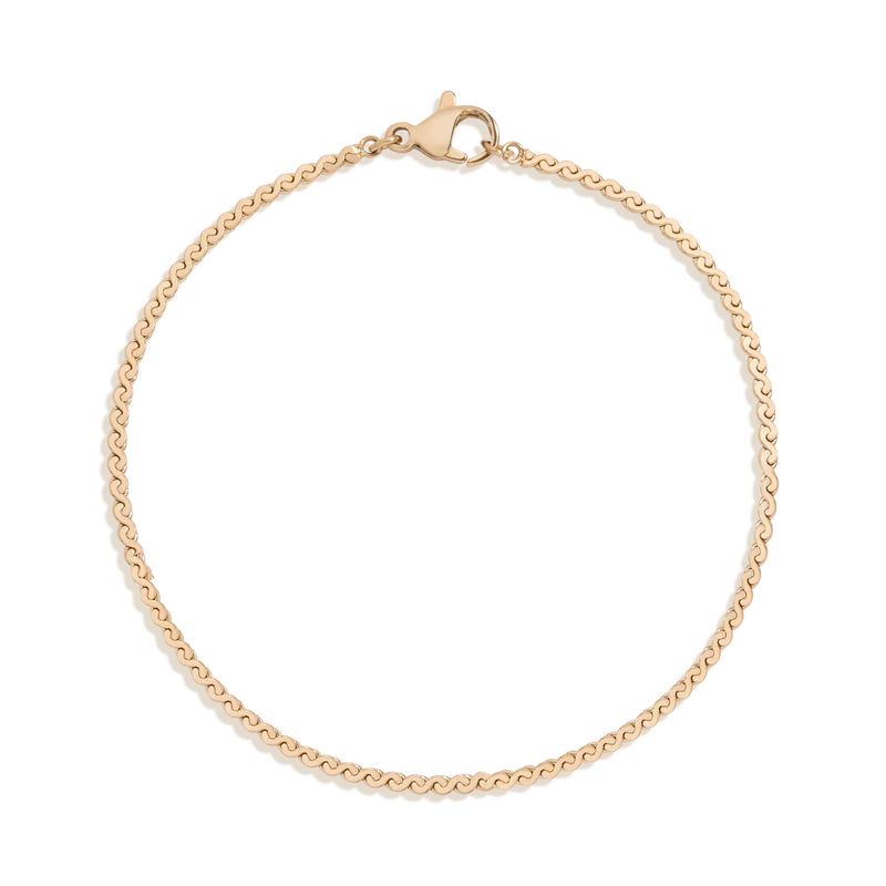 Wave Chain Bracelet