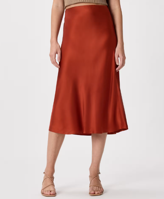 100% Washable Silk Skirt