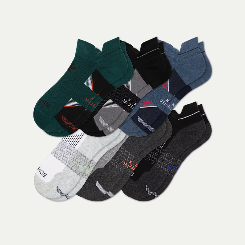 Men's Running Ankle Sock 6-Pack