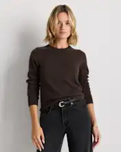 Mongolian Cashmere Crewneck Sweater