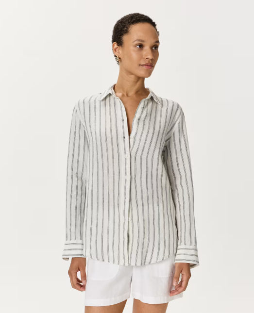100% European Linen Long Sleeve Shirt