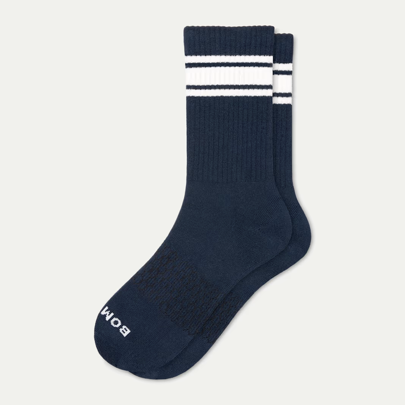 Men's Vintage Stripes Half Calf Socks