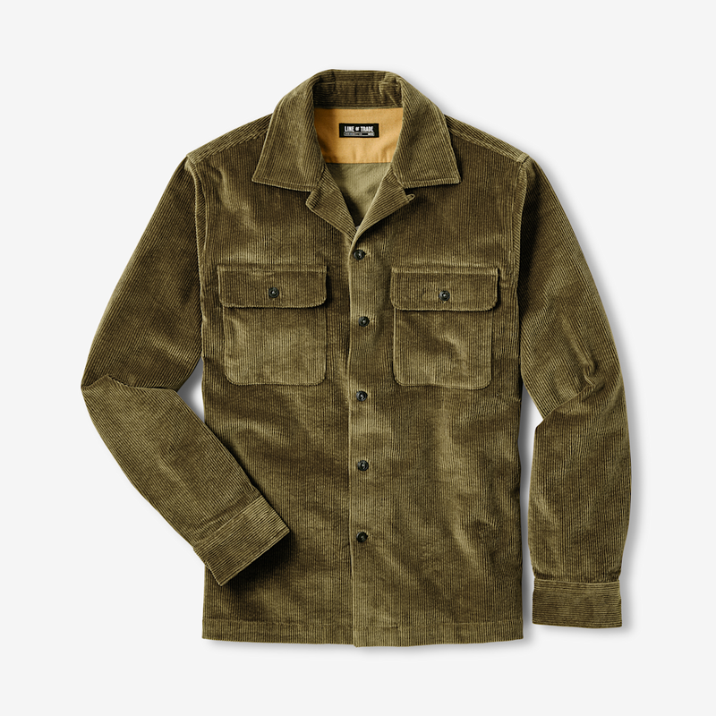 Corduroy Camp Overshirt