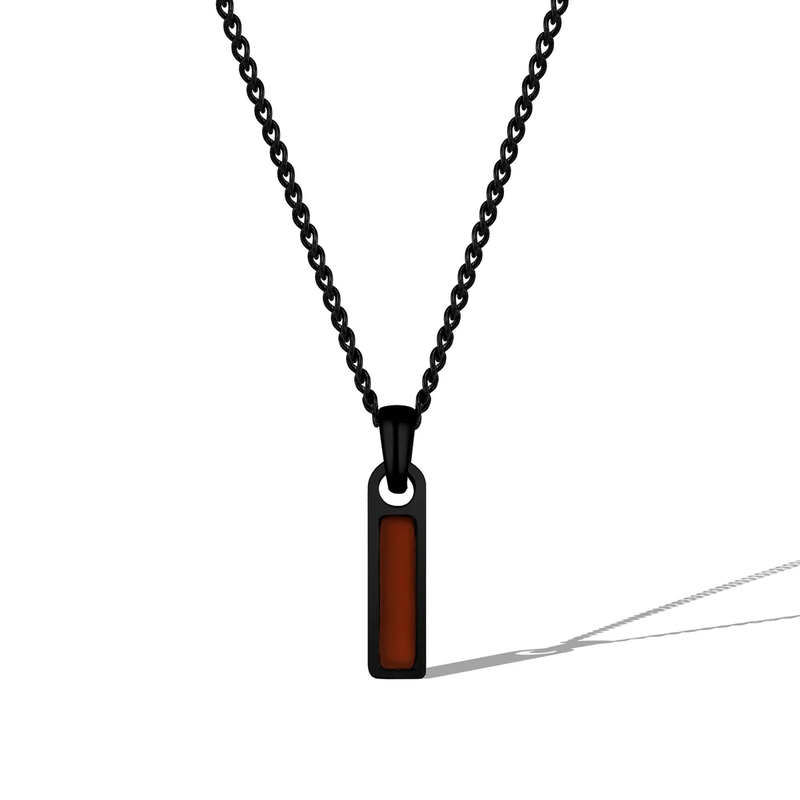Stealth Birthstone Tag Necklace