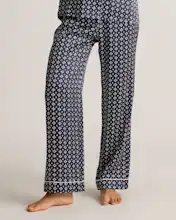 100% Washable Silk Satin Pajama Pant